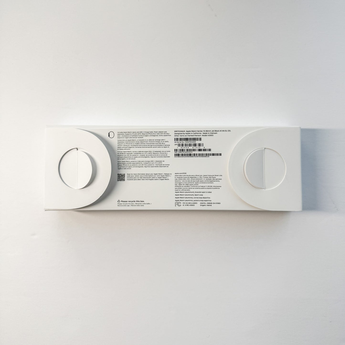 Apple Watch Series 10 - 46mm - Jet Black