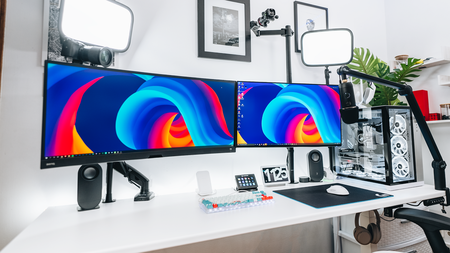 All White VERY RARE RTX STRIX 3080 Custom Gaming PC - Intel i9 10900k CPU