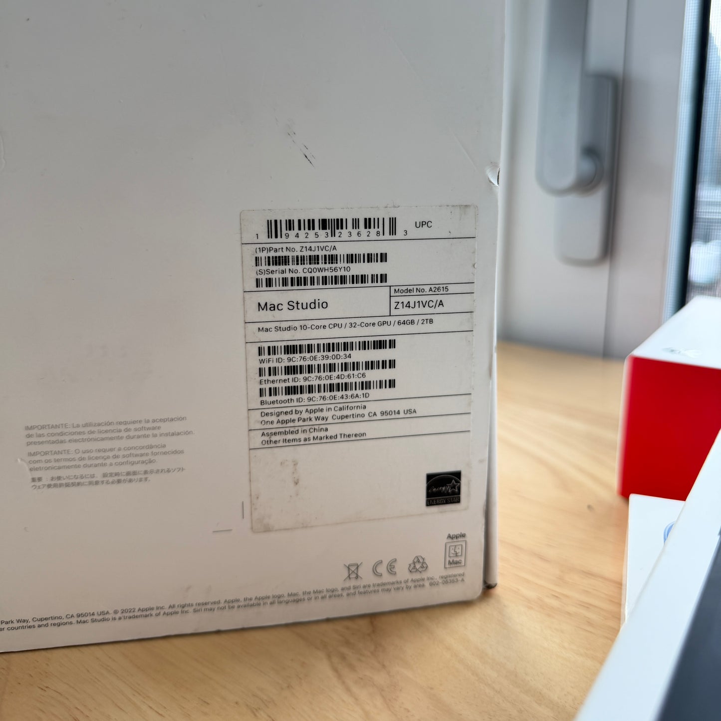 Mac Studio M1 Max - 10C CPU - 32C GPU - 64GB - 2TB