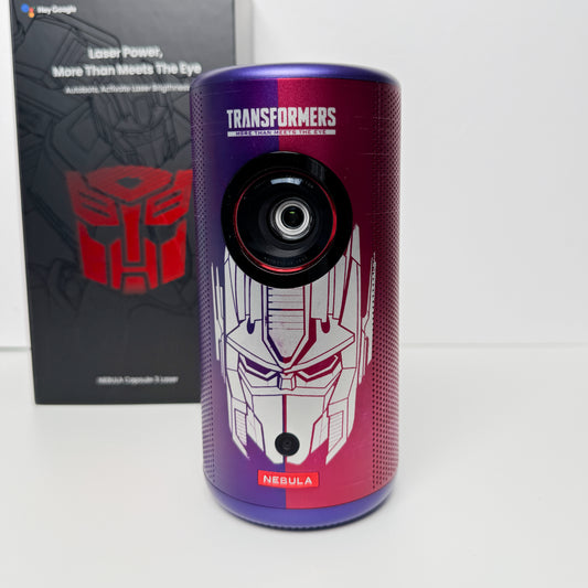 NEBULA Anker Capsule 3 Laser Transformers SE 1080p, Smart, Wi-Fi, Mini Projector